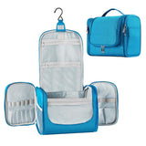 Load image into Gallery viewer, Water-resistant large hanging travel cosmetic toiletry bag