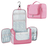 Load image into Gallery viewer, Water-resistant large hanging travel cosmetic toiletry bag